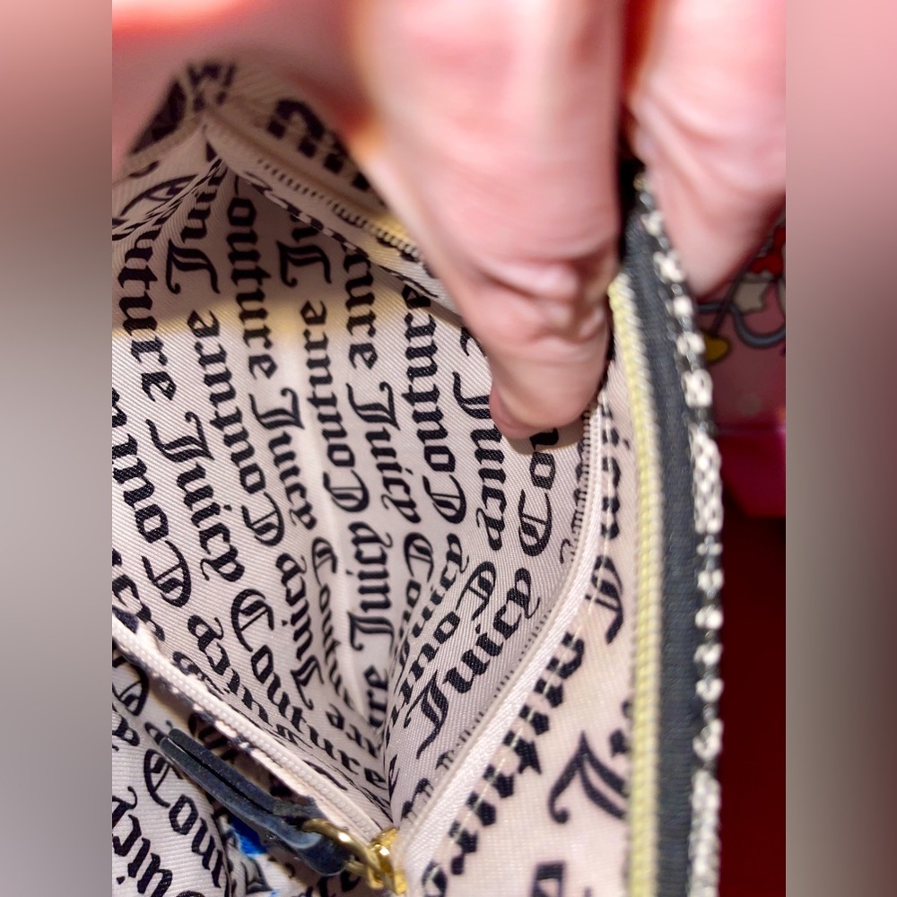 Juicy Couture Black & Gray Shoulder Bag. EUC - Picture 11 of 11